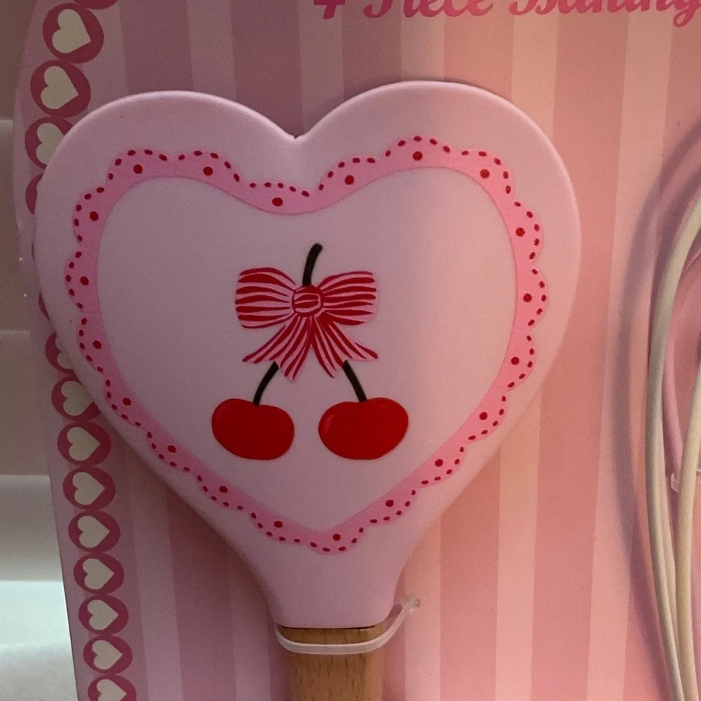 Pink Baking Utensil Set